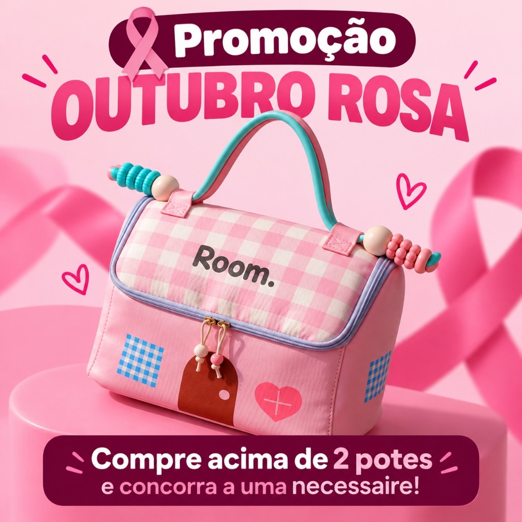 Sorteio Nécessaire Room ADEUS